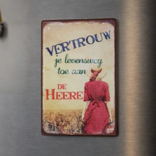 Vertrouw je levensweg toe aan de Heere