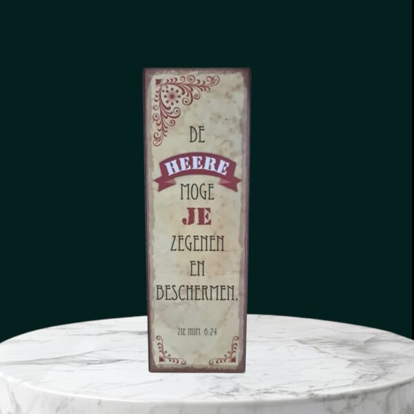 ad31c577-9a47-4045-b143-39795be21ffd De Heere moge je zegenen en beschermen