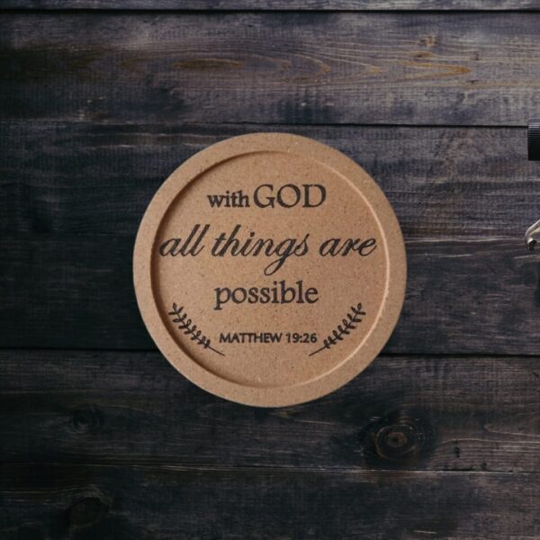 With GOD all things