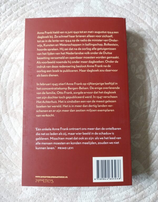 Anne Frank Het Achterhuis Stripverhaal
