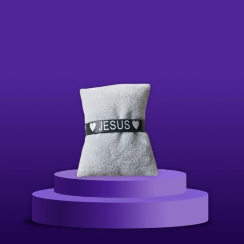 Zwart armbandje Jesus