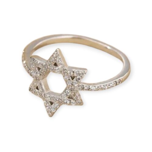 Davidster ring S925 zilver