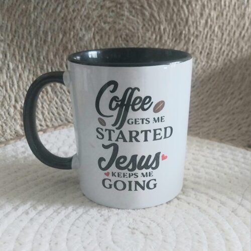 Zwarte Koffiekop: Coffee Gets Me Started