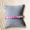 Roze Witte Rode Blauwe WWJD Armband