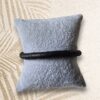 Zwarte WWJD Armband