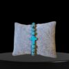 Armband met turquoise-look kralen
