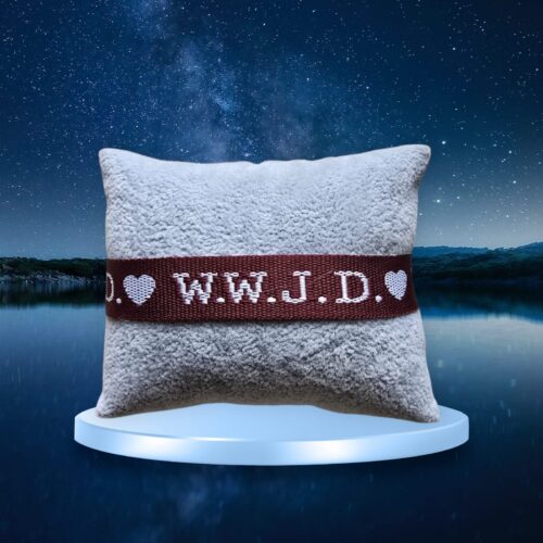 Bruin WWJD Lint  hart Armband