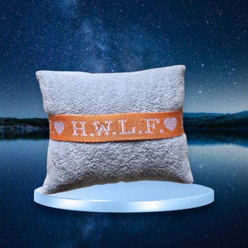 lint oranje HWLF Oranje HWLF Lint Armband
