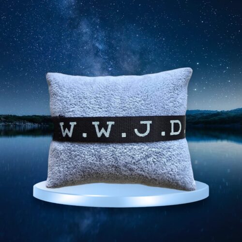 Zwart WWJD Stoere Letters