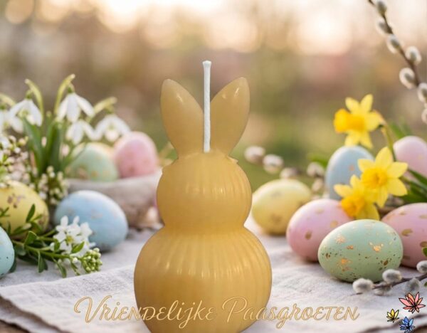 handgemaakte gele haas